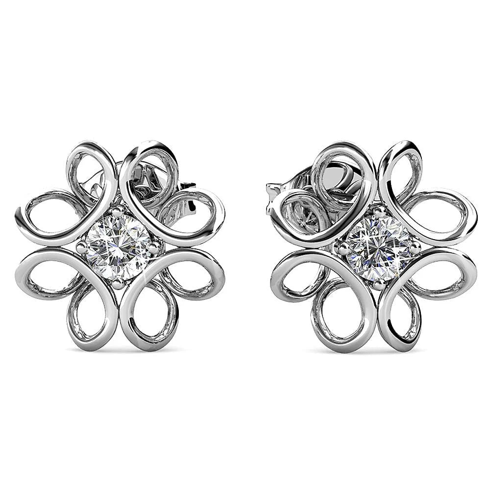 Boxed Hologram Necklace and Earrings Sets Embellished with SWAROVSKI® Crystals