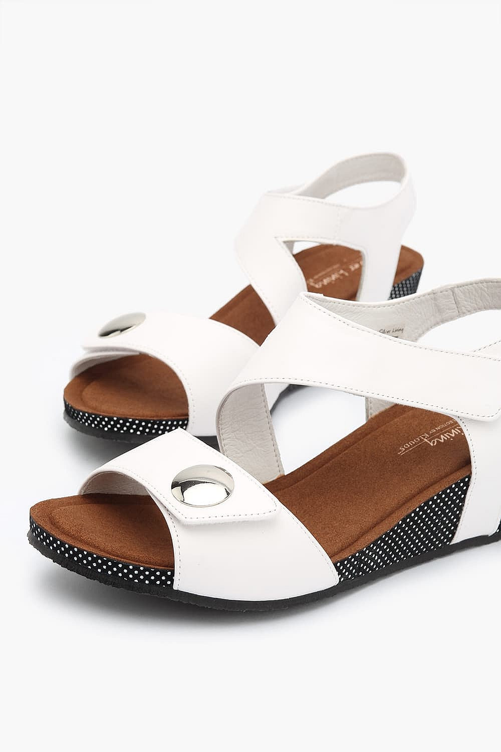 Silver Lining Kylie Polka White
