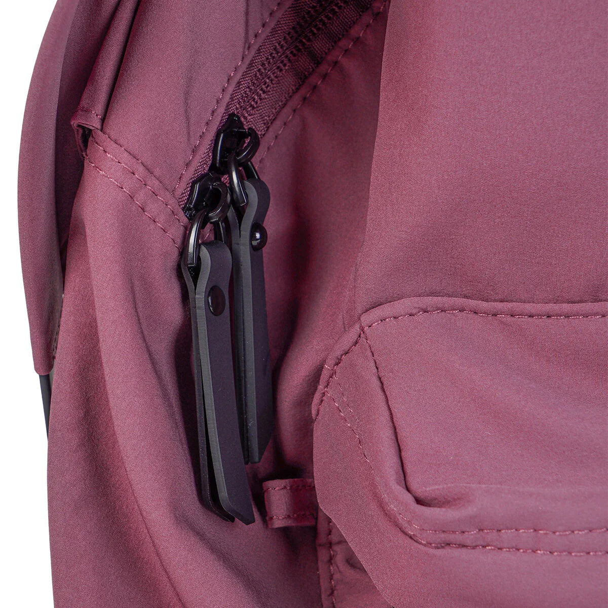 BAMEI Ultra-Lightweight Waffle Fabric Backpack - Mulberry