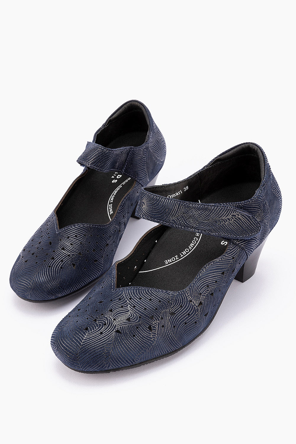 Klouds Omari Navy Pattern