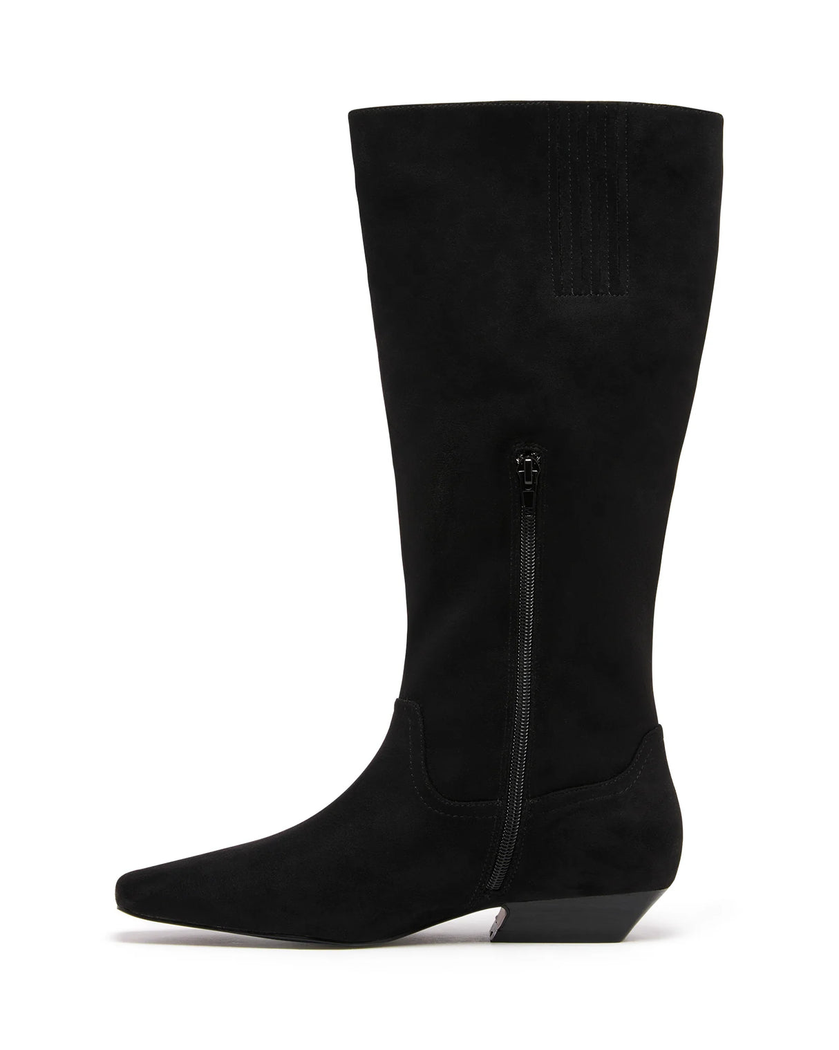 Therapy Xavier Black Faux Suede