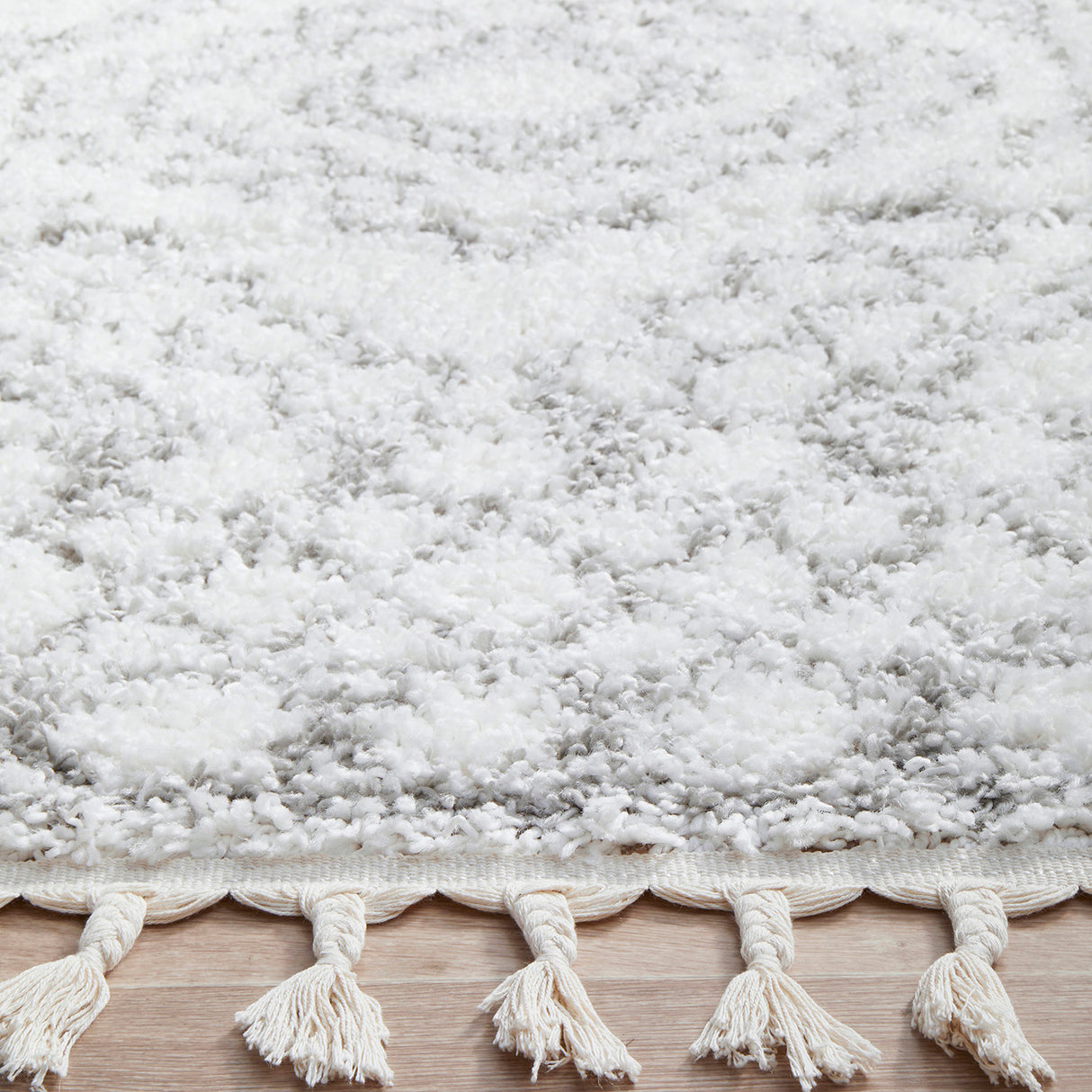 Casablanca Fez White Rug