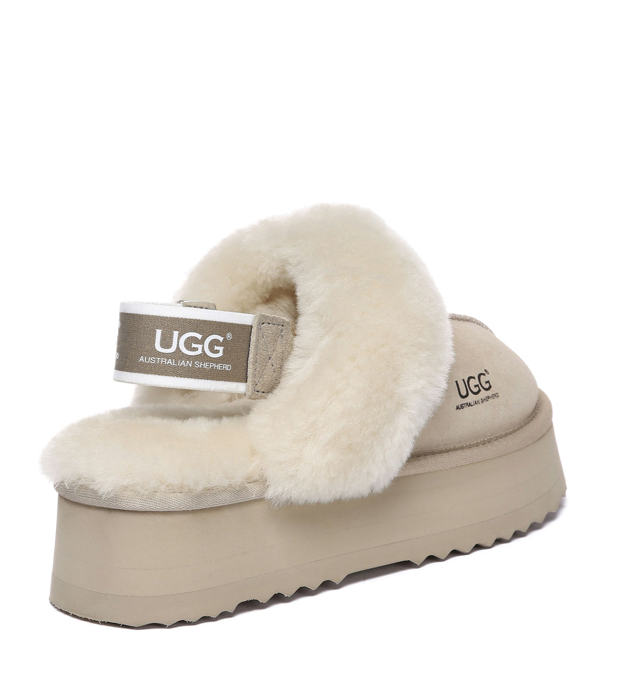 Australian Shepherd UGG Musa platform - Sand