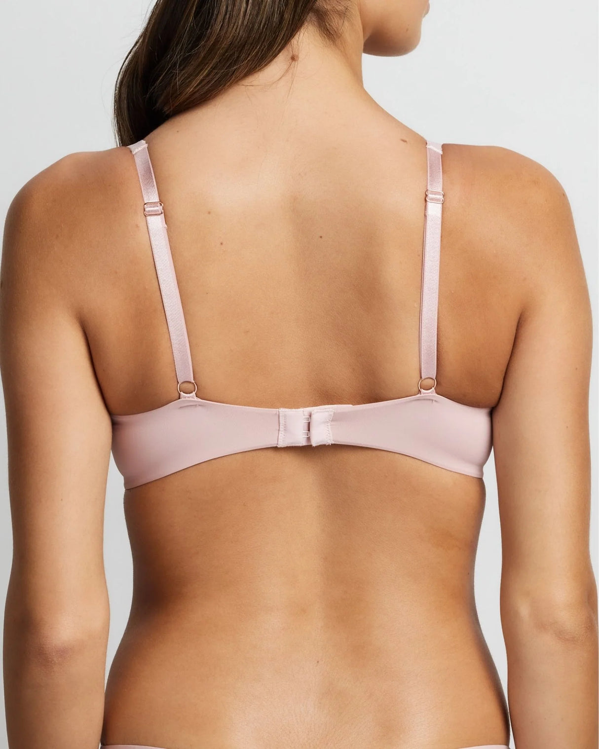 Graphic Underwire Plunge Bra