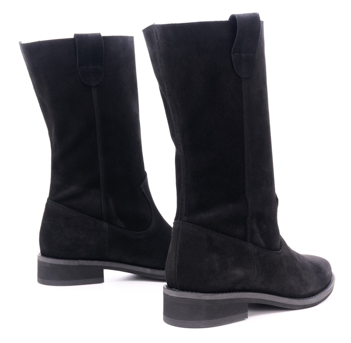 Bosccolo Womens Boots - Black Nubuck
