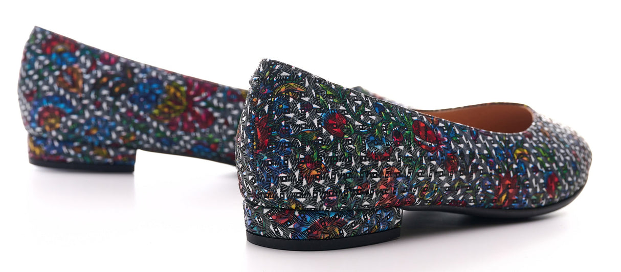 Bosccolo Womens Ballerina - Multicolor