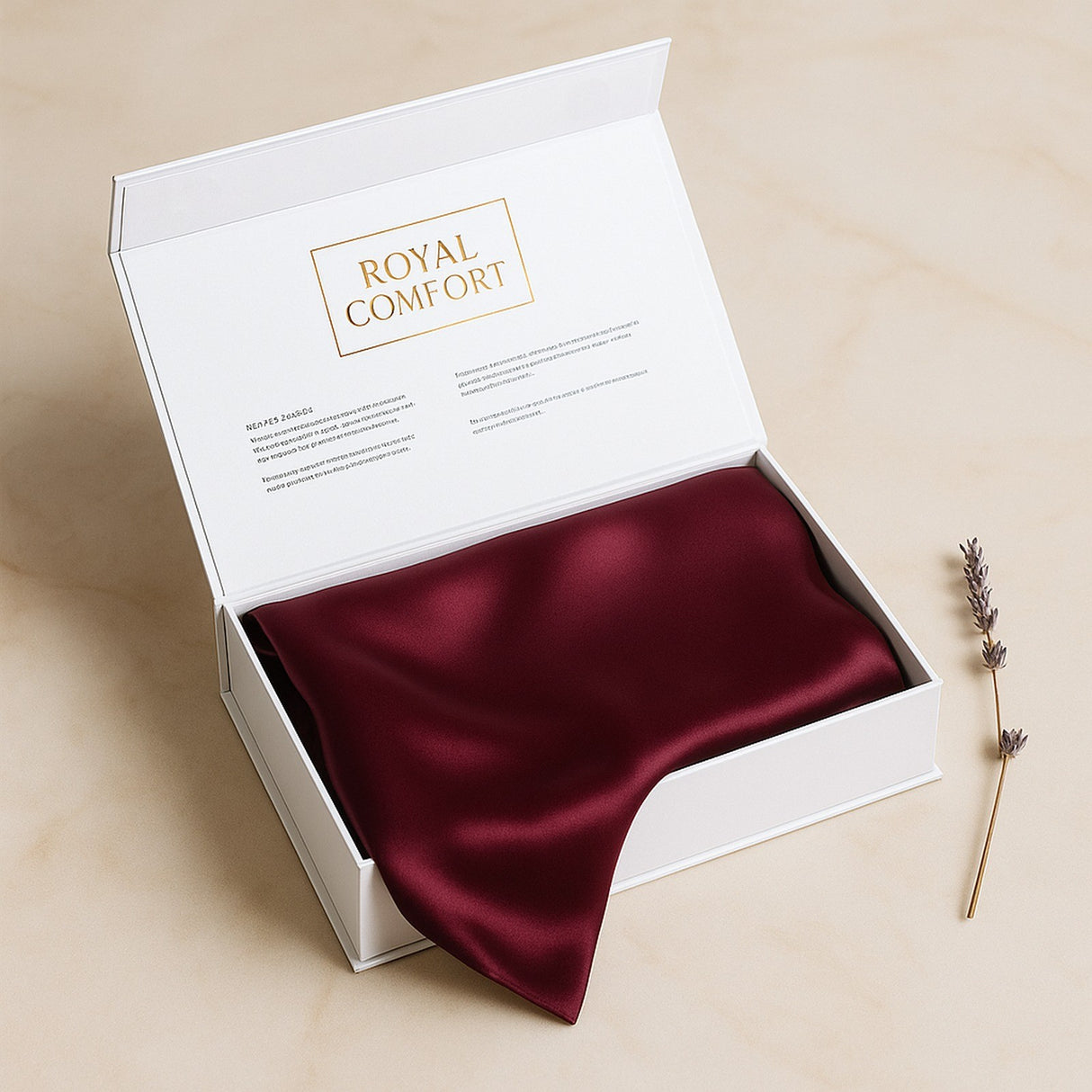 Pure Silk Pillowcase - Single Pack - Malaga Wine