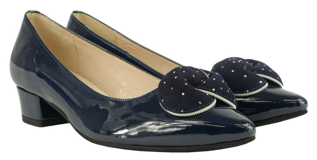 Bosccolo Womens Pumps - Navy Blue