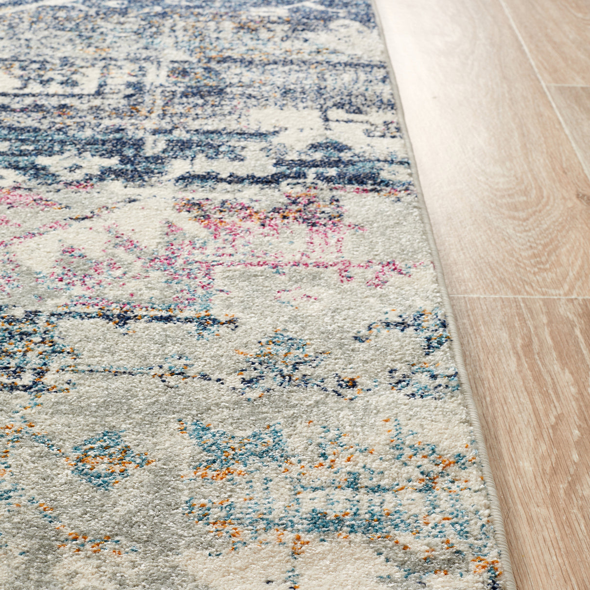 Museum 865 Blue Runner Rug