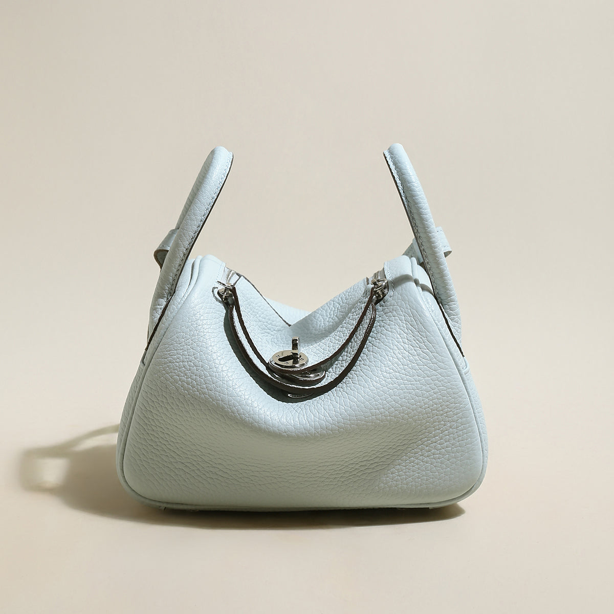 Solano Top-Grain TC Leather Shoulder Bag - Blue