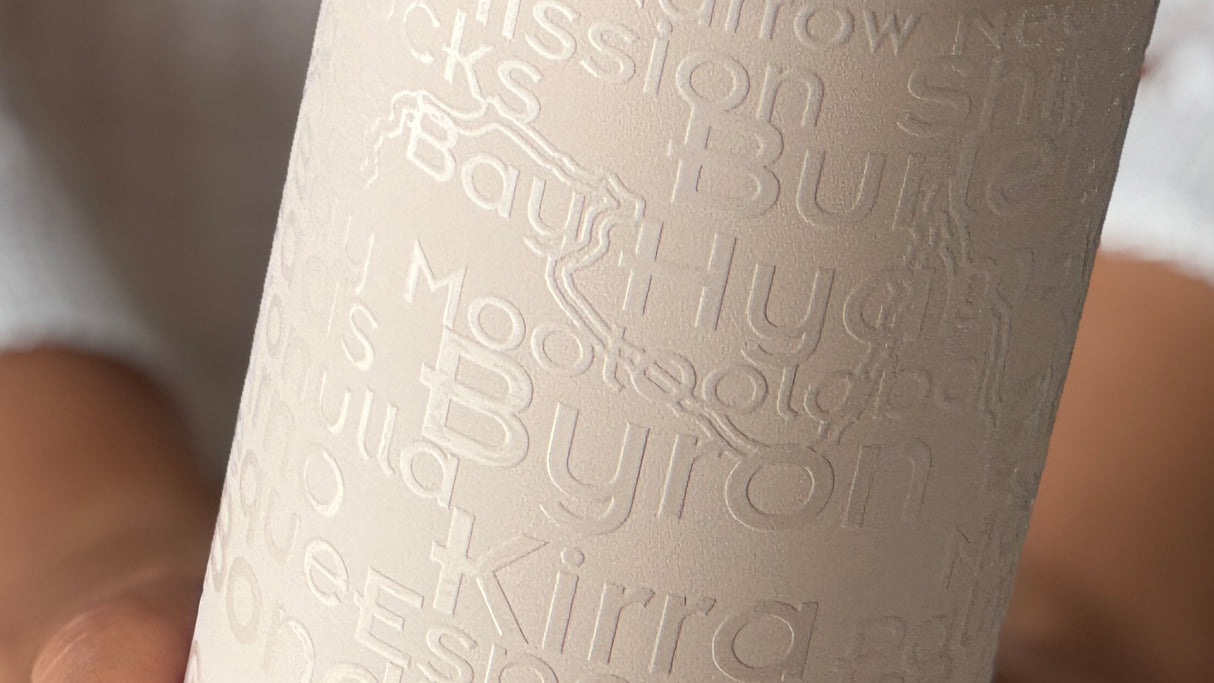 BBBYO Beaches Bottle - stainless steel insulated bottle - 1000 ml - Beaches print