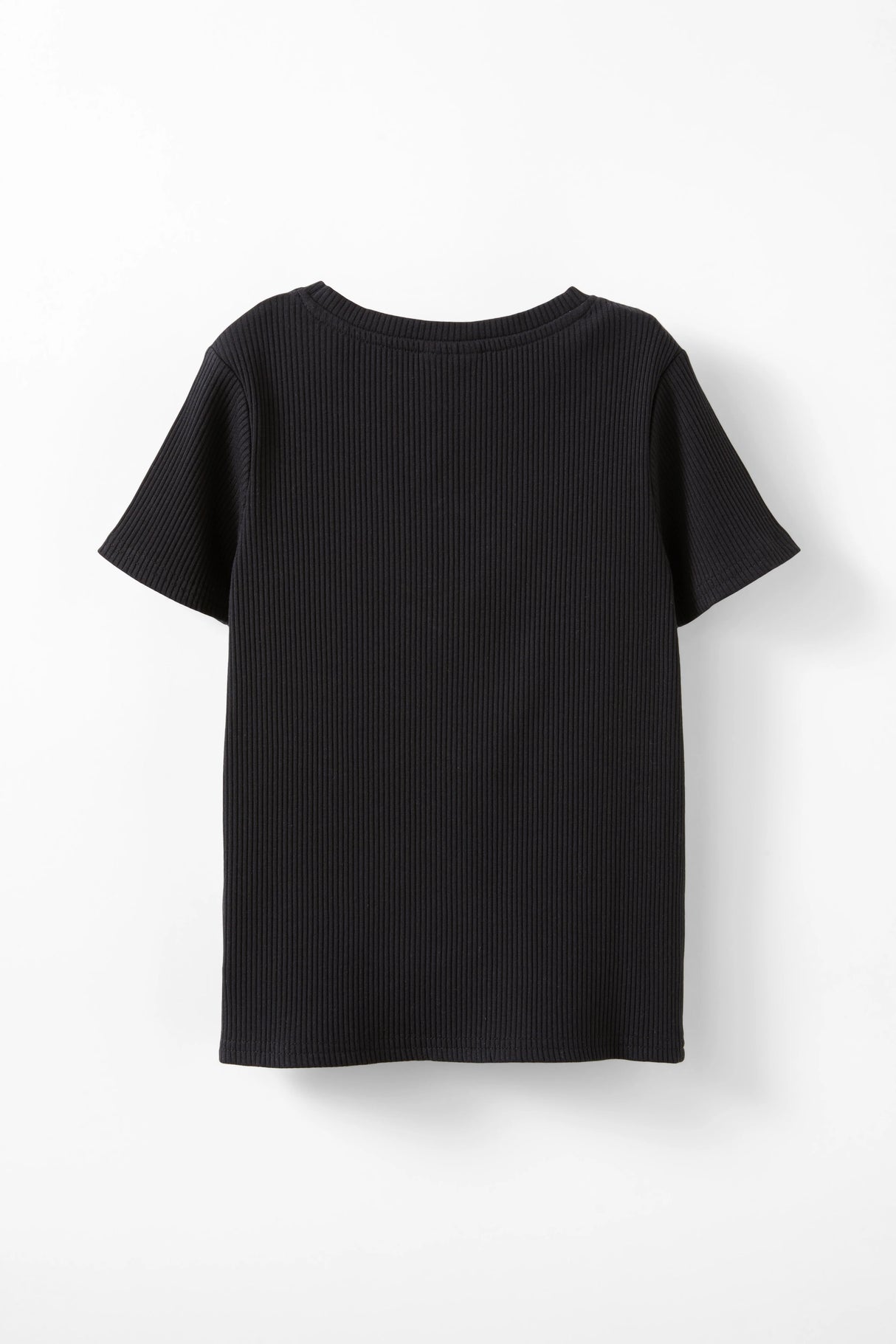 Cotton On Kids Girls Fitted Short Sleeve Essential Tee - Black