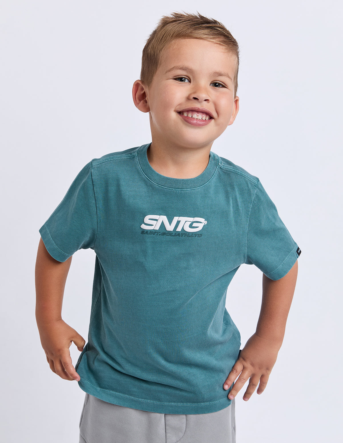 St Goliath Boys Challenger Tee - Forrest