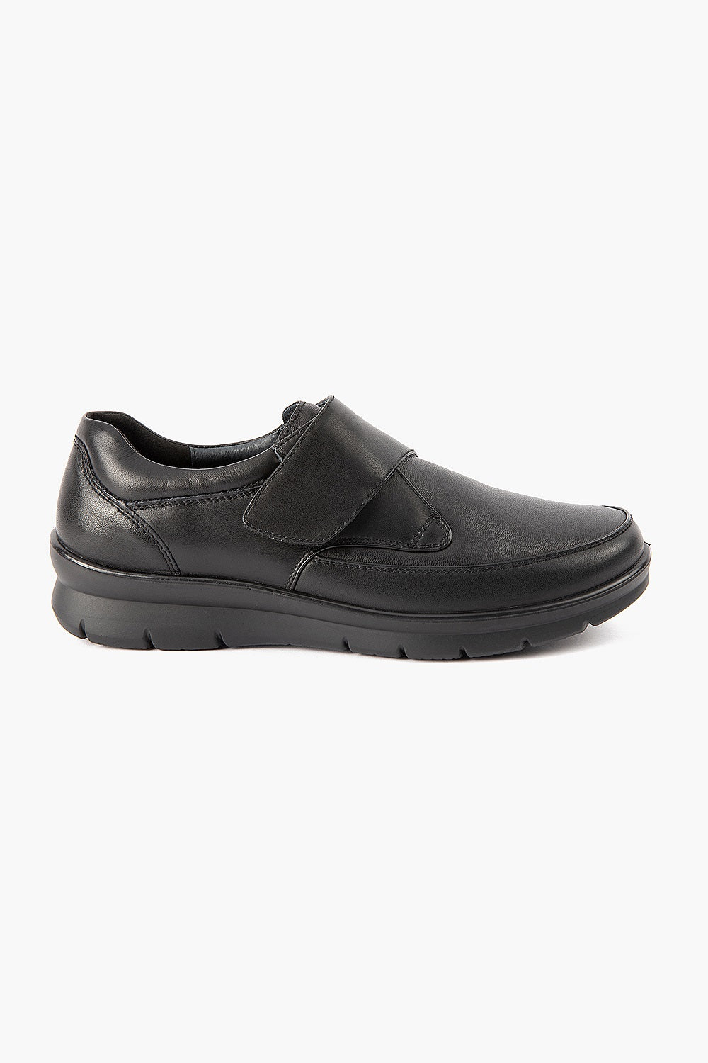 G Comfort Women's P 8223 Black Leather Stretch