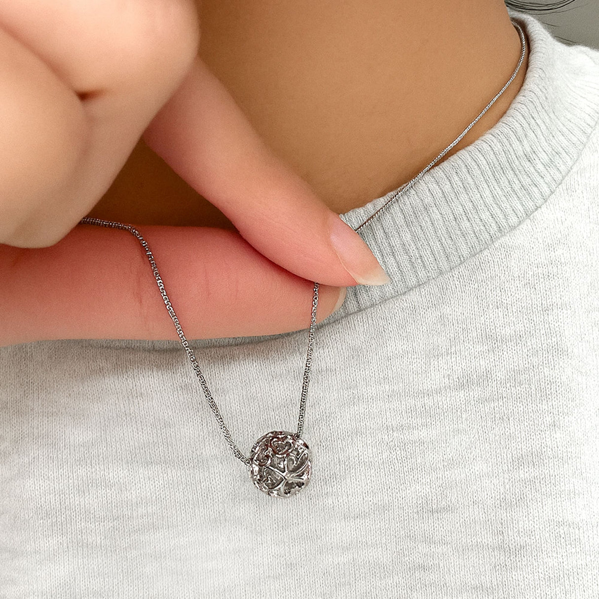 Full of Love Ball Necklace