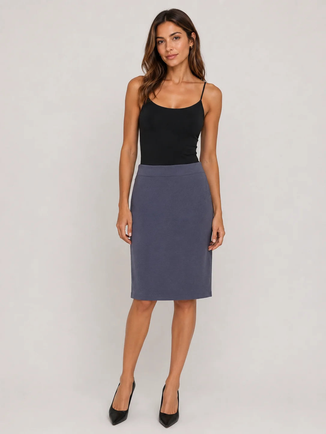 Worship Women's Pencil Skirt - Charcoal