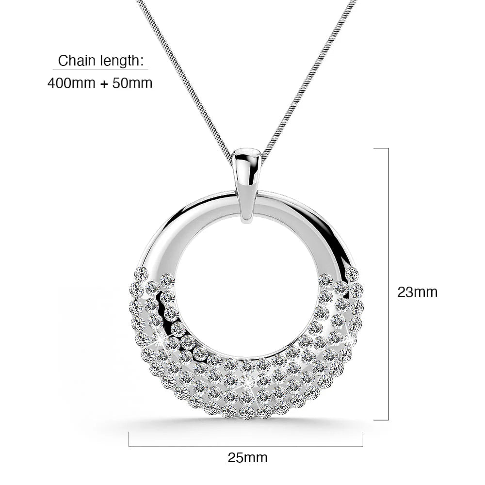 Krystal Couture Hola Necklace Embellished with SWAROVSKI Crystals