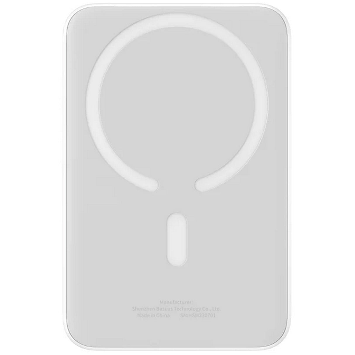 Baseus Magnetic Mini Air Wireless Fast Charge Power Bank 6000mAh 20W - White