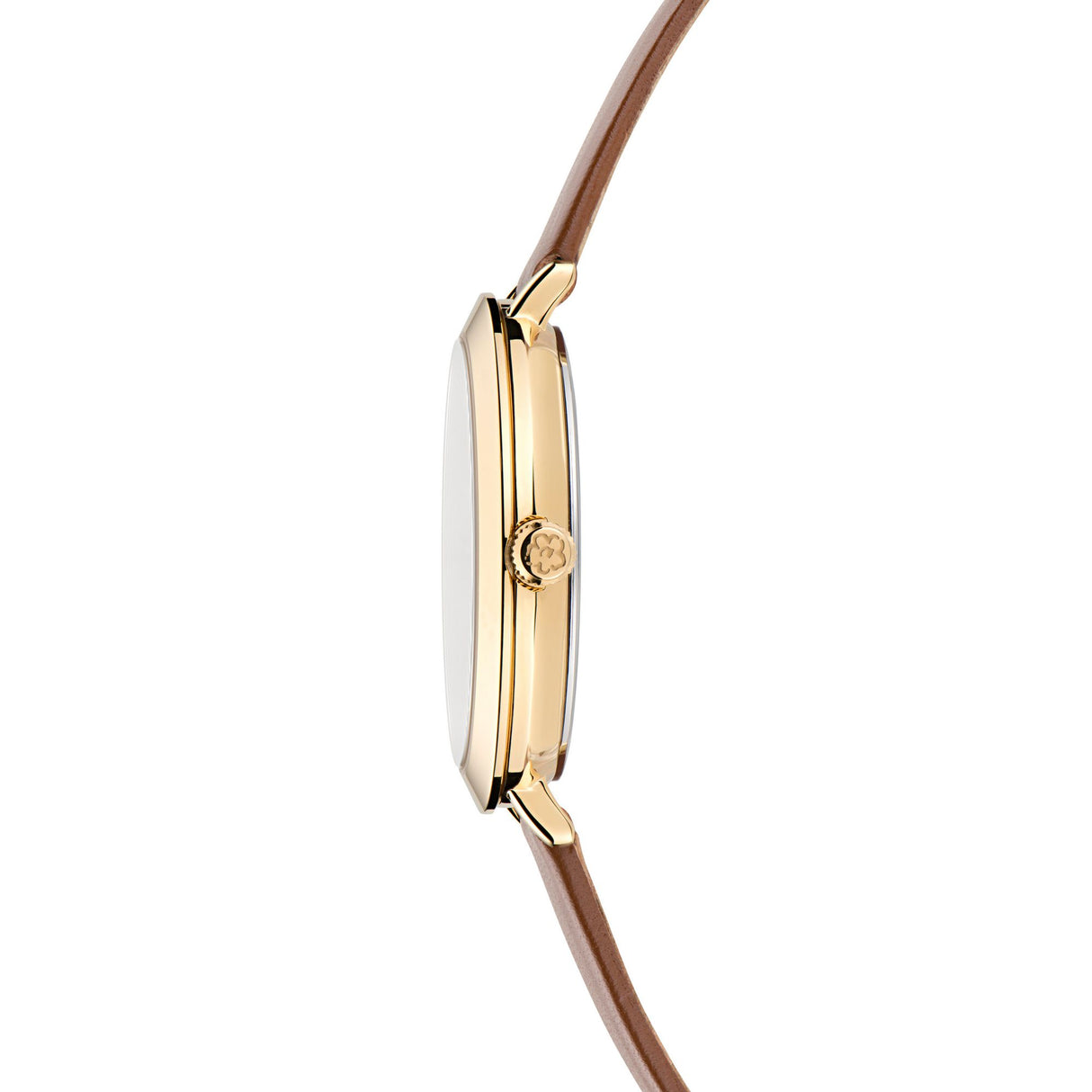 Ted Baker Womens Ammy Gold Tan Leather + Bracelet Set