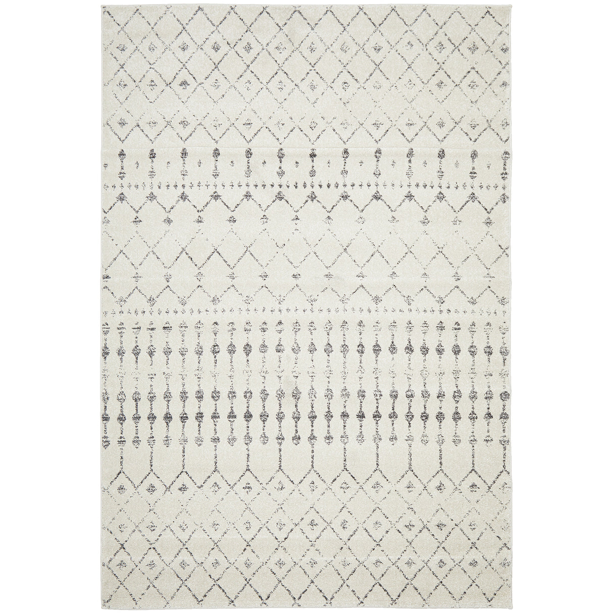 Chrome Elsa Silver Rug