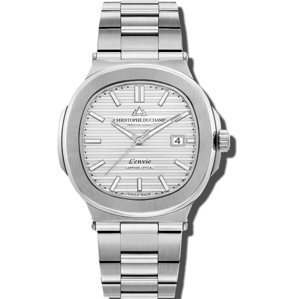 Christophe Duchamp L'envie - Silver Dial & 316L Stainless Steel Strap