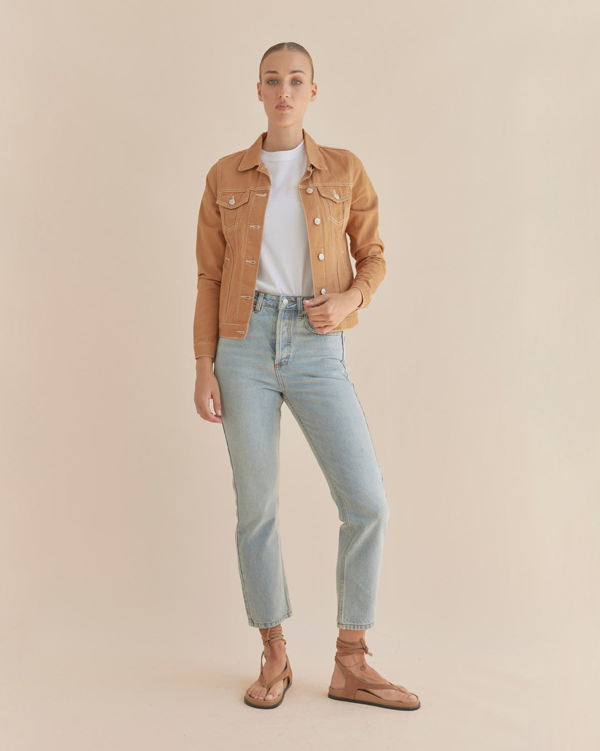 Amelius Alliance Drill Denim Jacket - Ochre