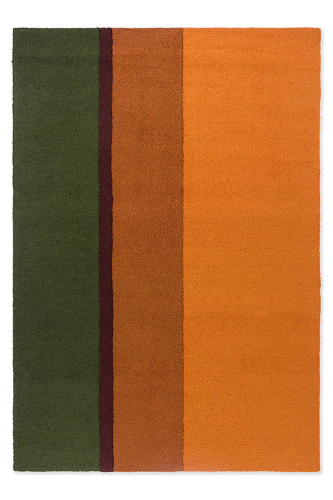 Brink & Campman Habitat Festival Stripe Orange 496513 Outdoor Rug