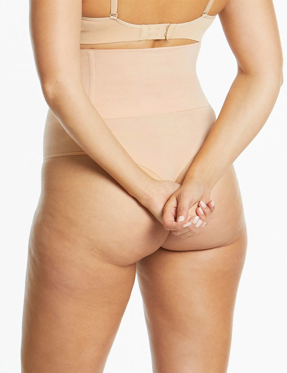 Ambra Soft Fusion Hi Waist Gstr - Nude