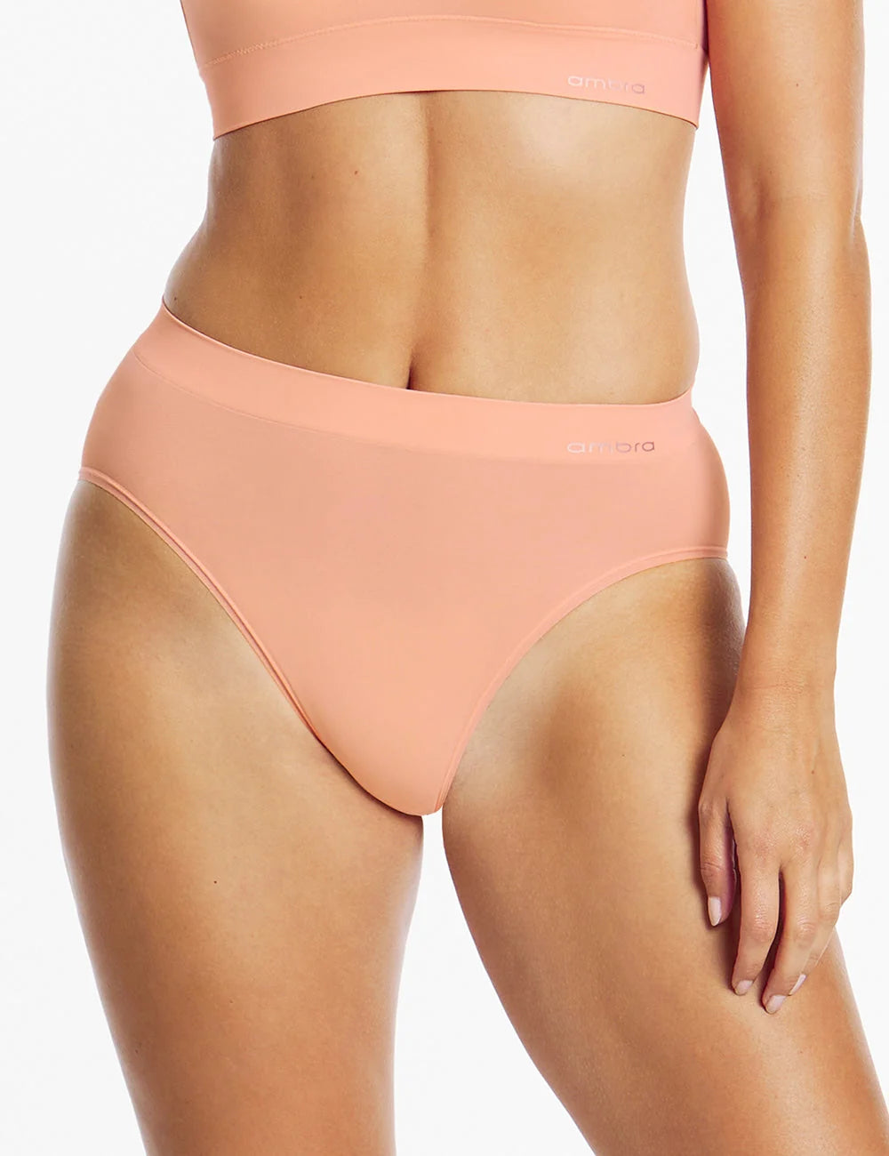 Ambra Bondi Bare Hi Cut - Sorbet