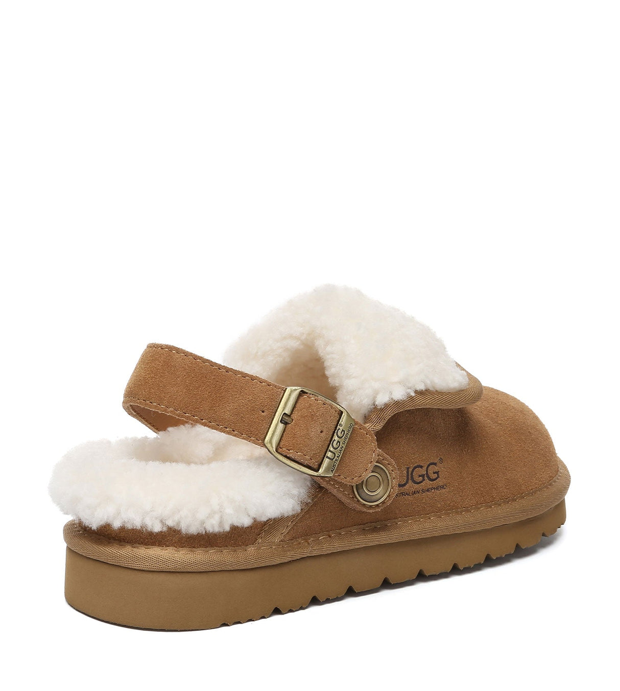 Tenley Slippers in Chestnut