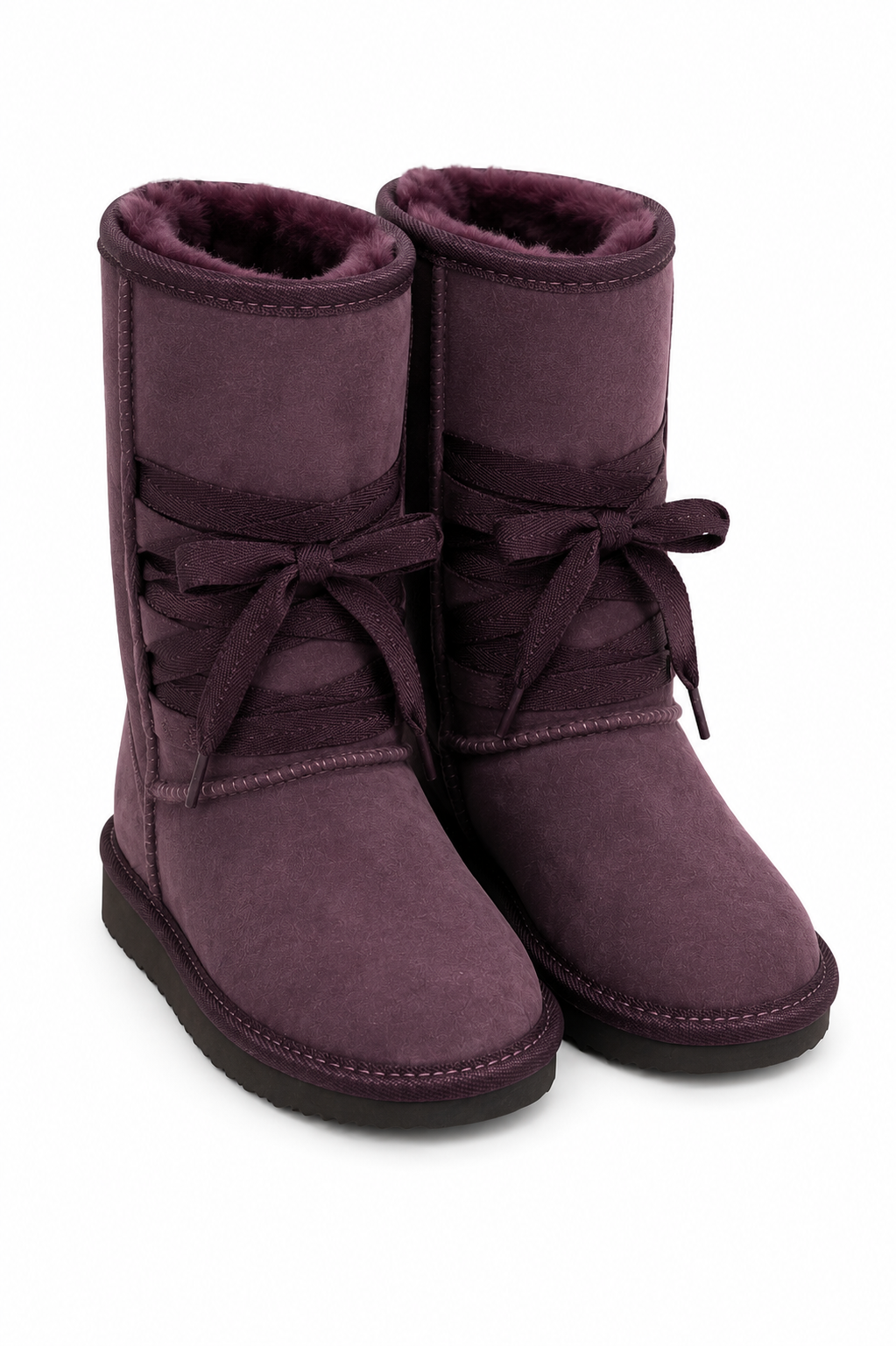 Australian Leather Ugg Roxy Nomad Long Uggs - Purple - AU5