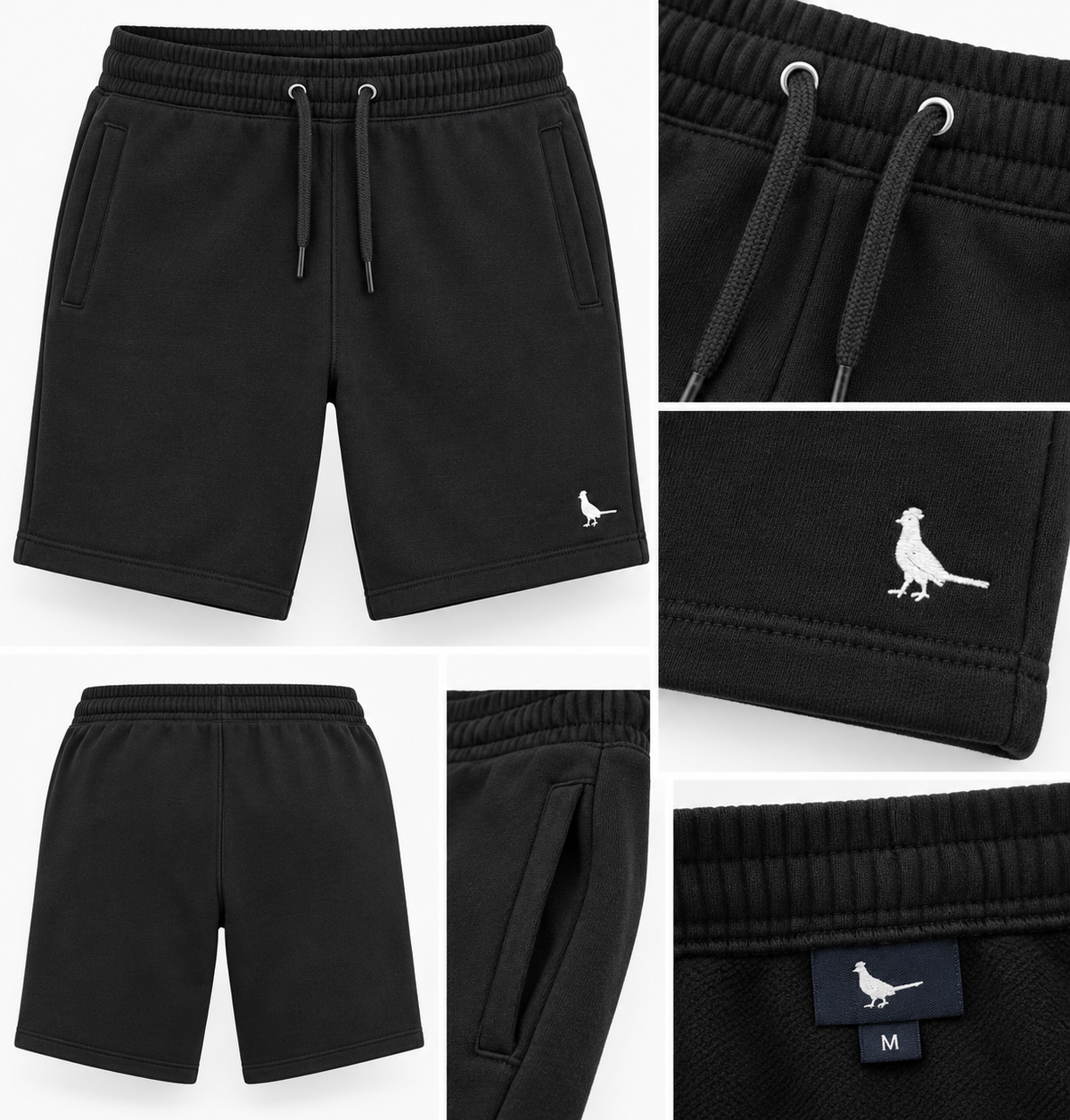 Jack Wills Mens Balmore Shorts - Black