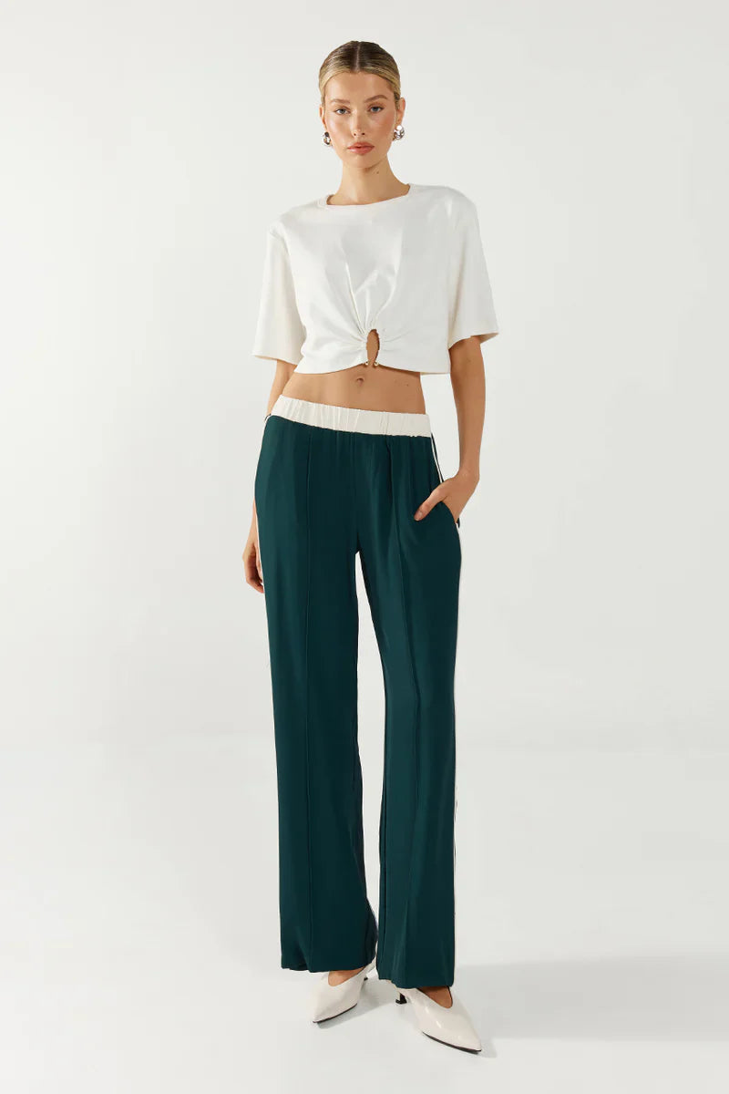 Madison The Label Dawson Ring Tee - White