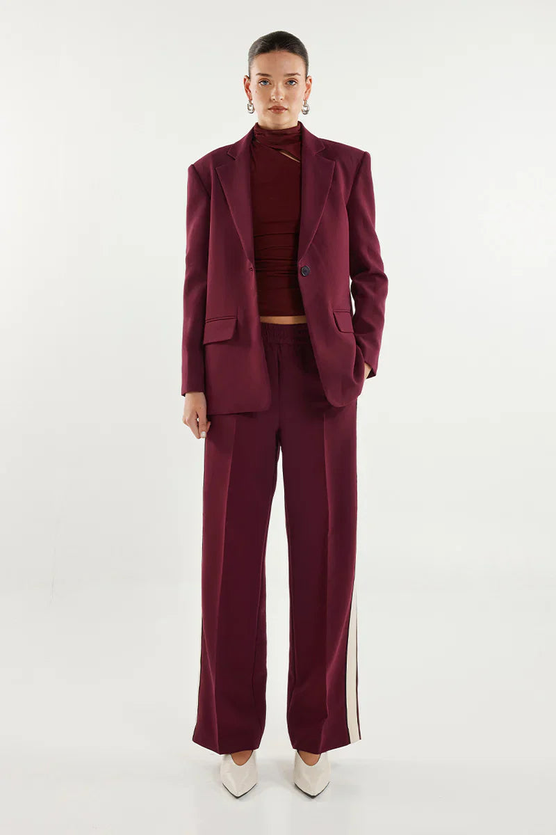 Madison The Label Domenica Blazer - Shiraz