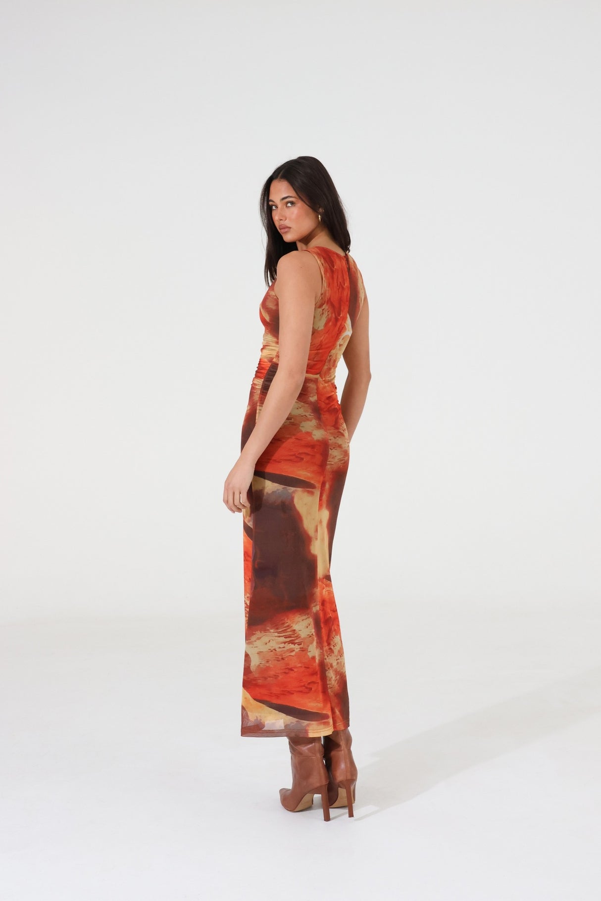 Madison The Label Rossi Maxi Dress - Sunset
