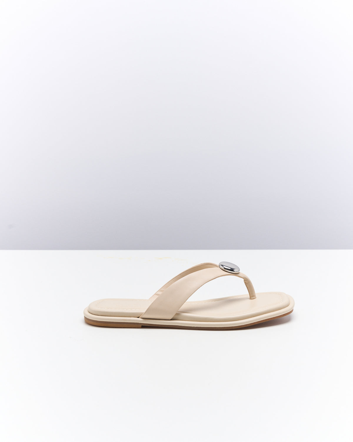 Walnut Melbourne Rumer Sandal - Oyster
