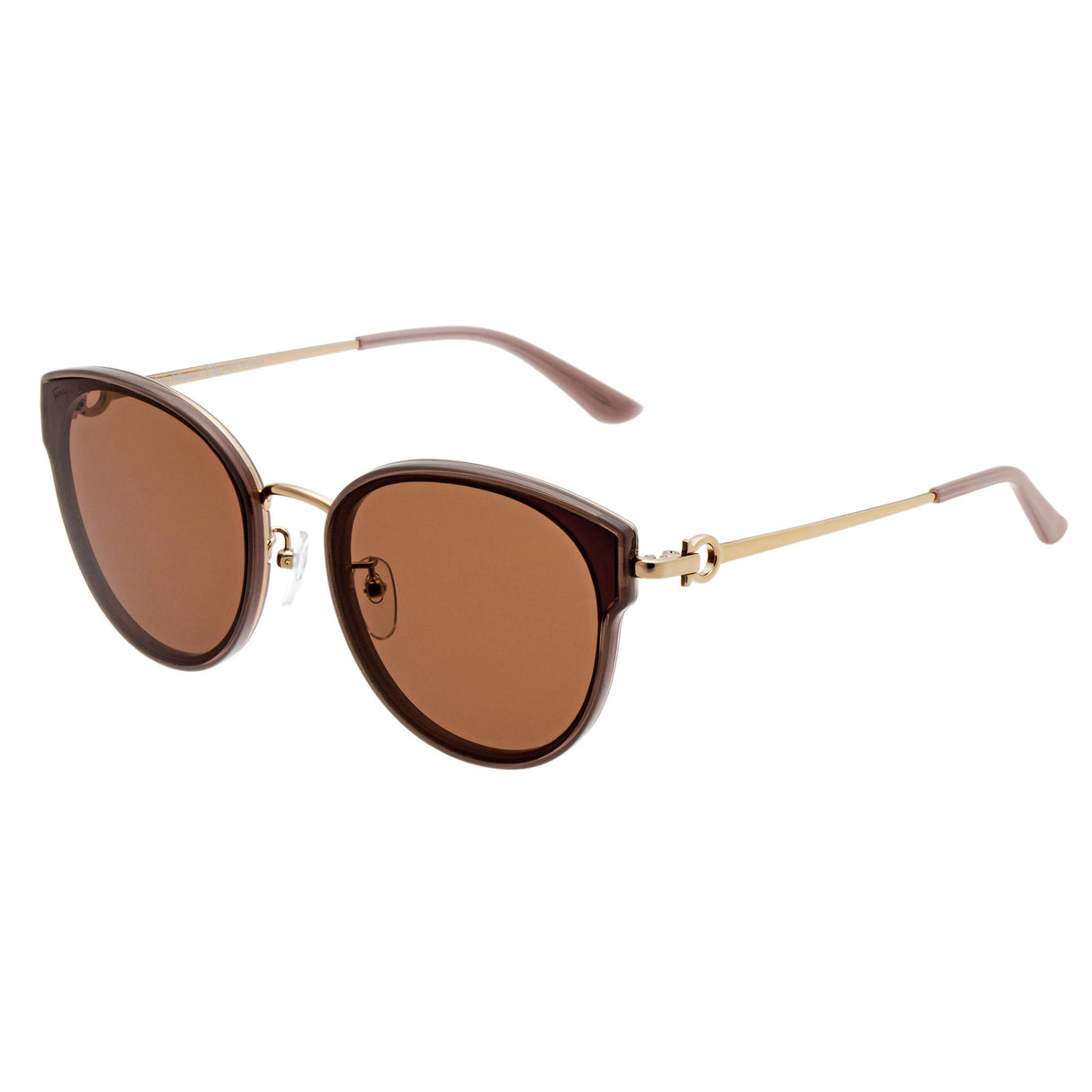 Salvatore Ferragamo SF255SK Womens Sunglasses - Nude/Rose Gold