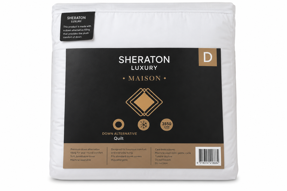 Sheraton Luxury Maison Sanctuary Down Alternative Fill Quilt