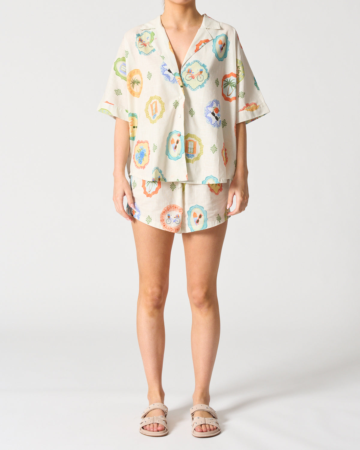 Walnut Melbourne Tropez Shirt - Havana