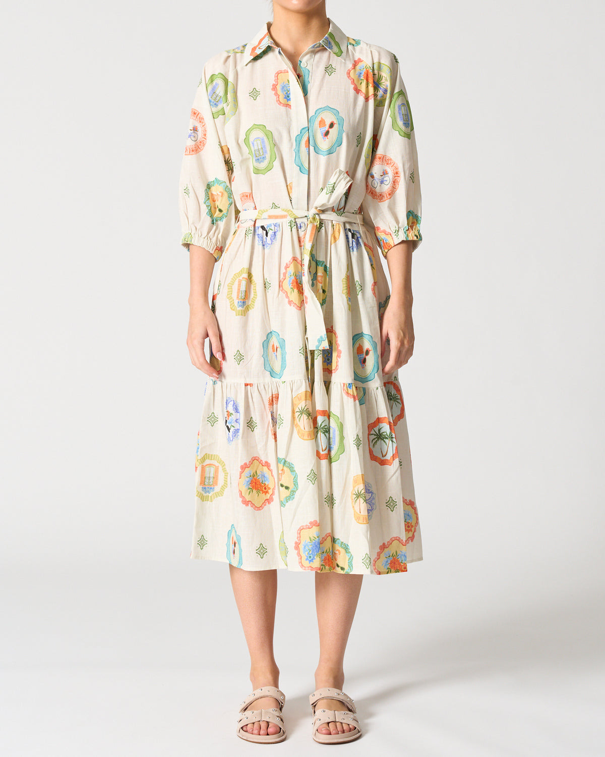 Walnut Melbourne Tuscany Dress - Havana