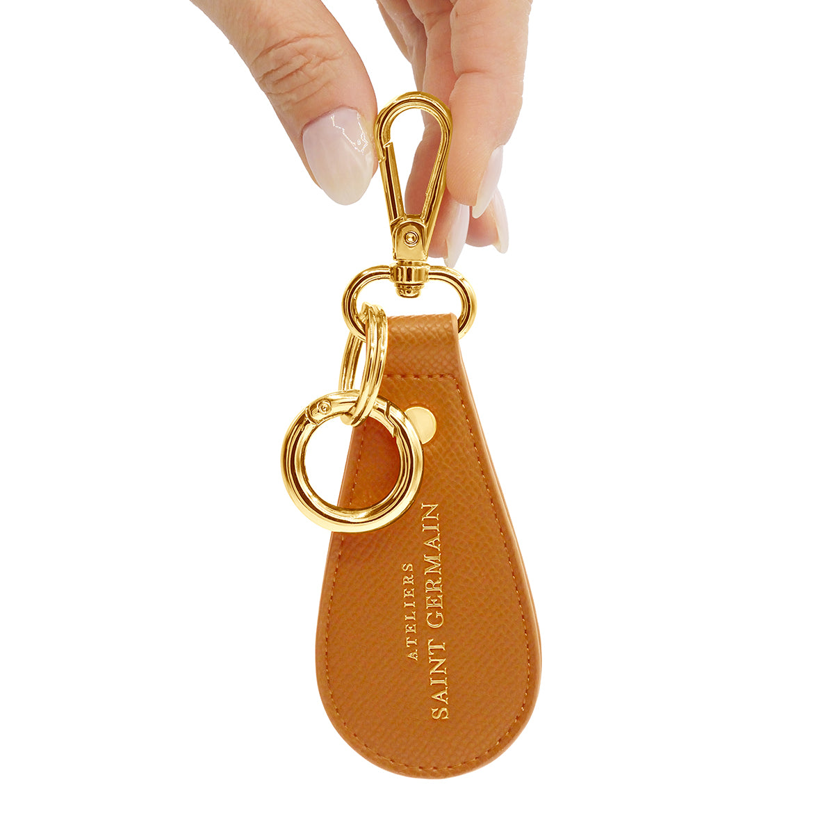 JEWELRY BAG - KEY RING BROWN