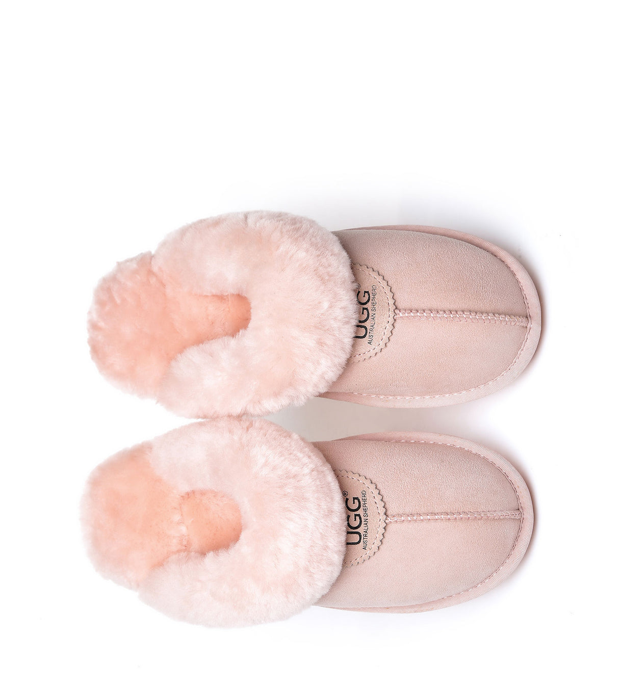 Australian Shepherd UGG Waffle Slipper - Pink