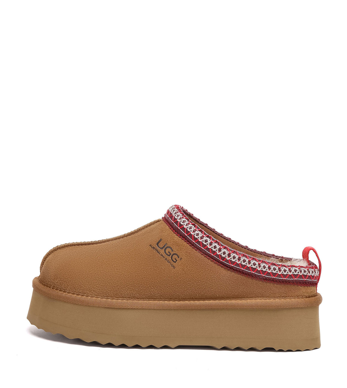 Australian Shepherd UGG Tay Platform - Chestnut/Red