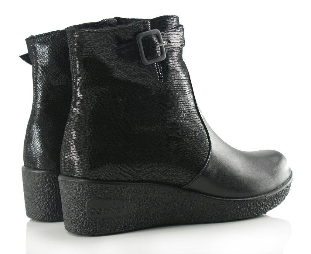 Bosccolo Womens Boots Iga Viper/Lico - Black