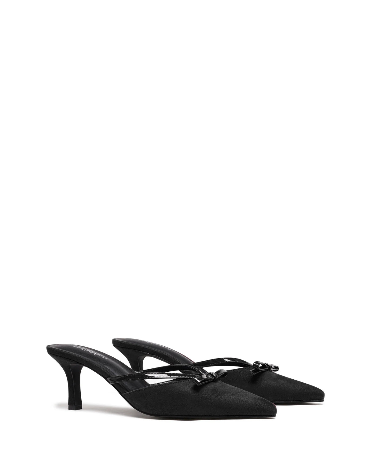 Therapy Jojo Black Microsuede