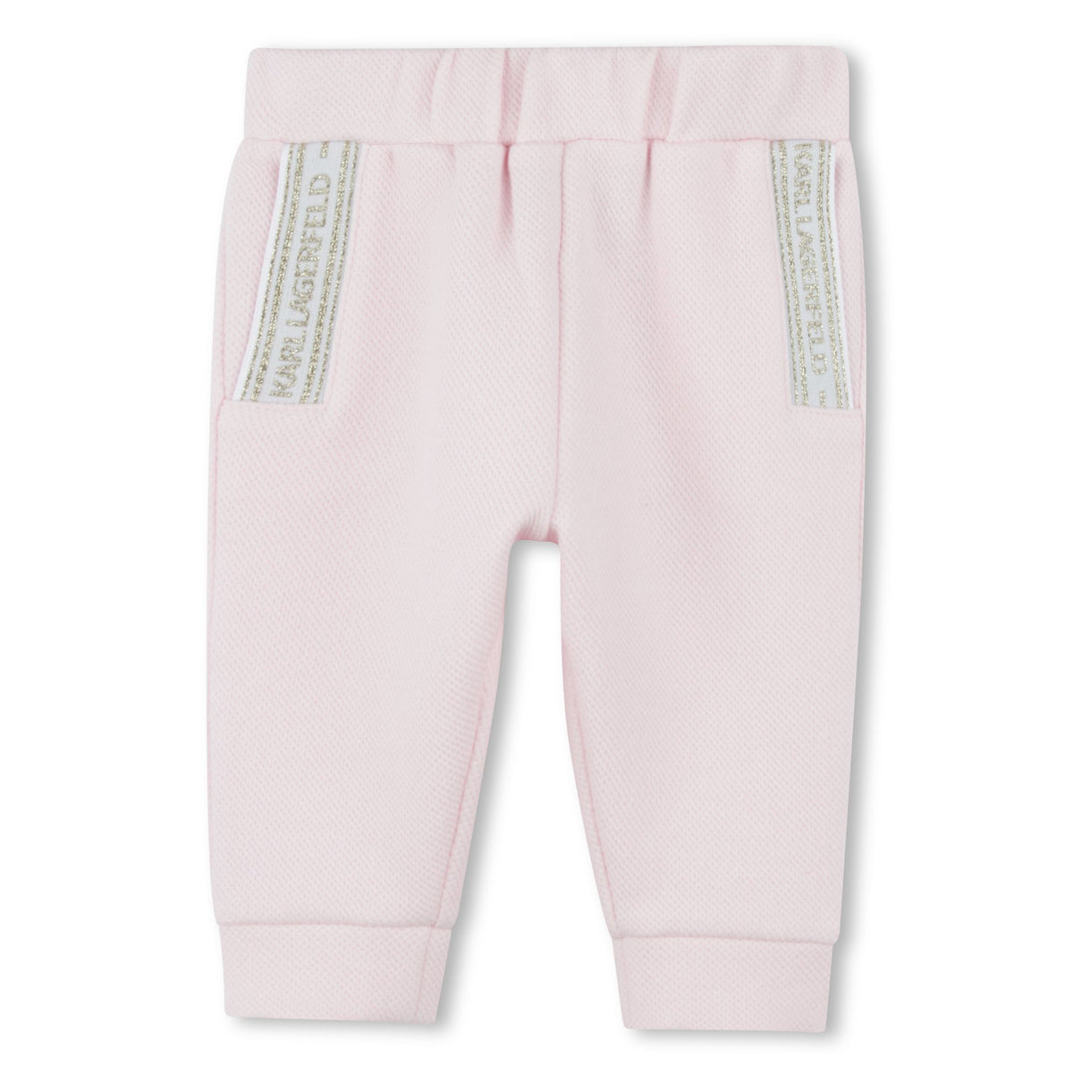 Karl Lagerfeld Girls Three-Piece Jogging Set - Pink