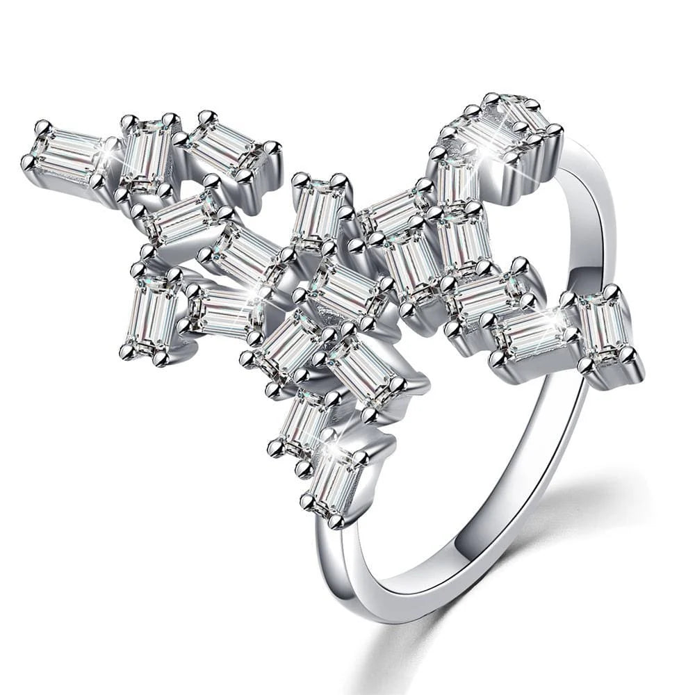 Solid 925 Sterling Silver Wild Fantasy Ring