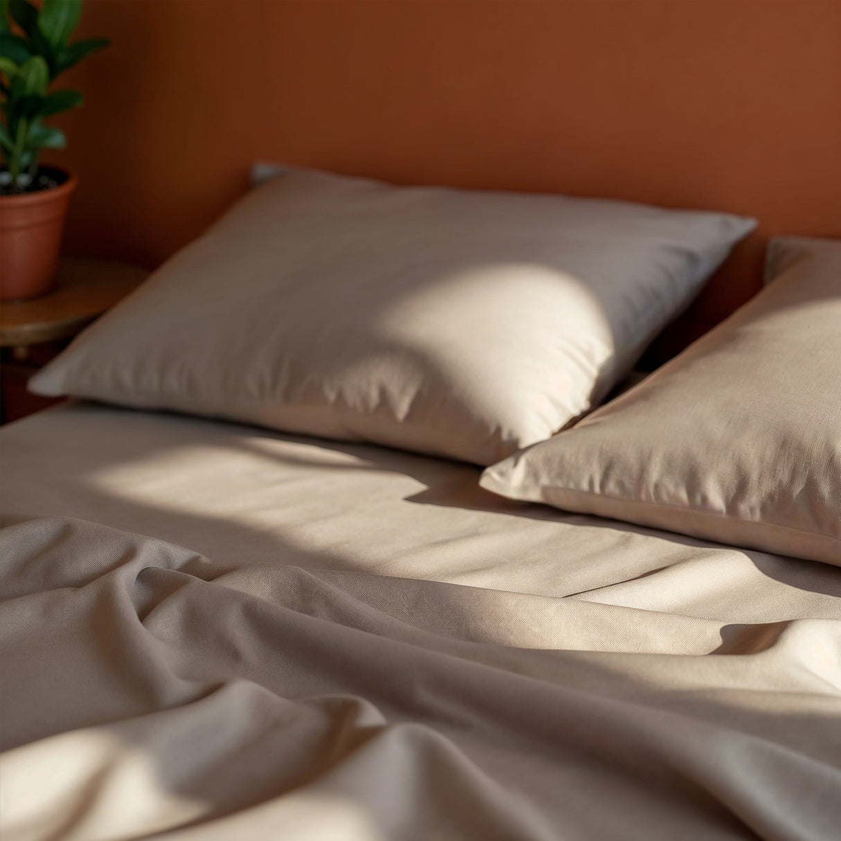 Royal Comfort Blended Bamboo Sheet Set Warm Grey