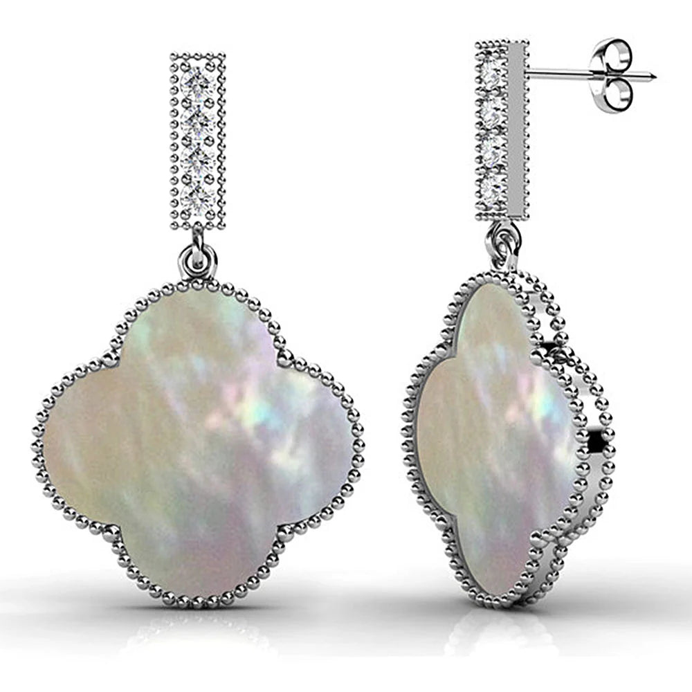 Krystal Couture Milkyway Drop Earrings Embellished with SWAROVSKI Crystals