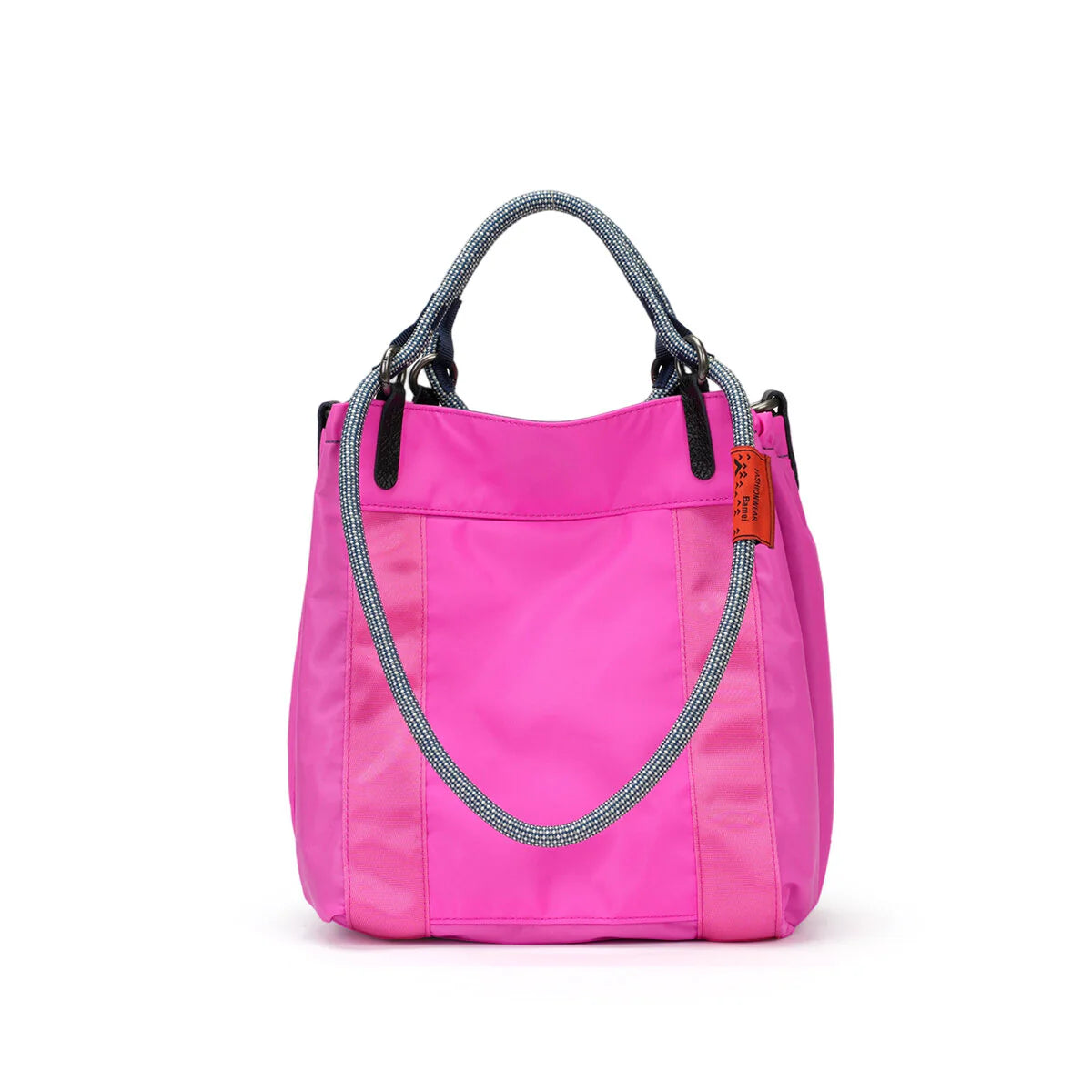BAMEI Reversible Dual-Color Ballistic Nylon Bucket Bag - Peacock